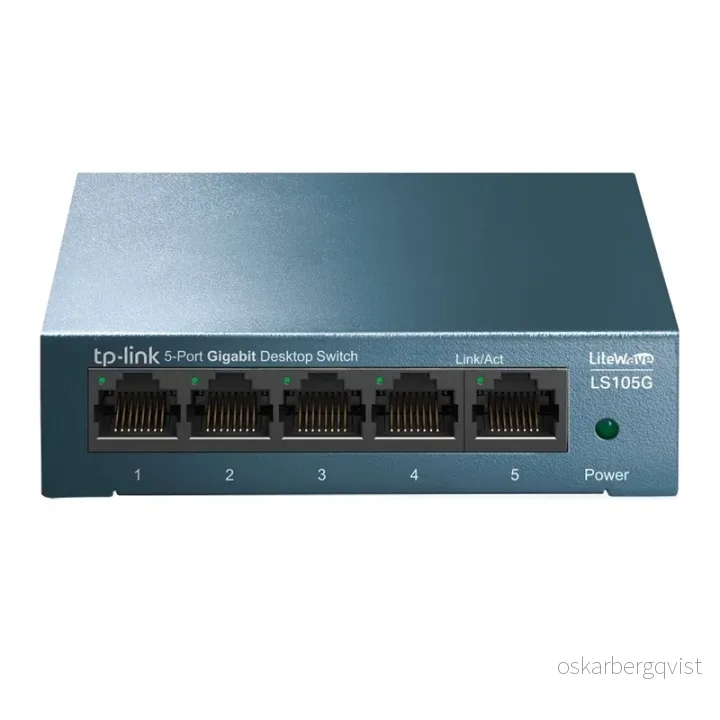TP-LINK LS105G Ikke-administrert Gigabit Ethernet (10/100/1000) Blå v:5773821