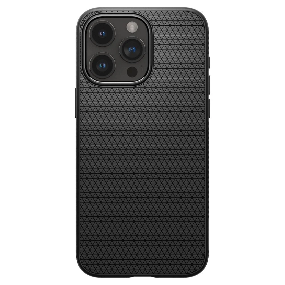 iPhone 15 Pro Max Spigen Liquid Air Deksel - Svart v:4970044