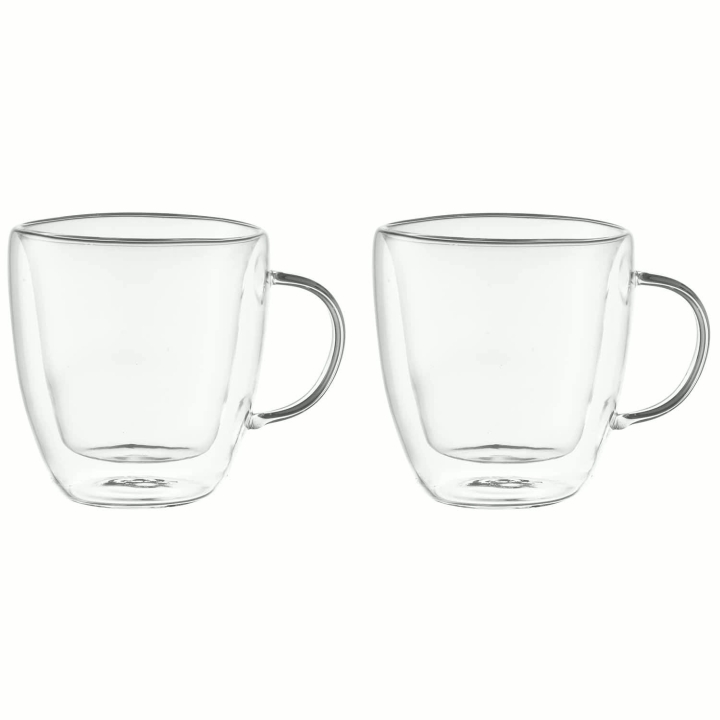 Maku Kaffekopp dubbelväggade glas 25 cl 2-pack v:9512054