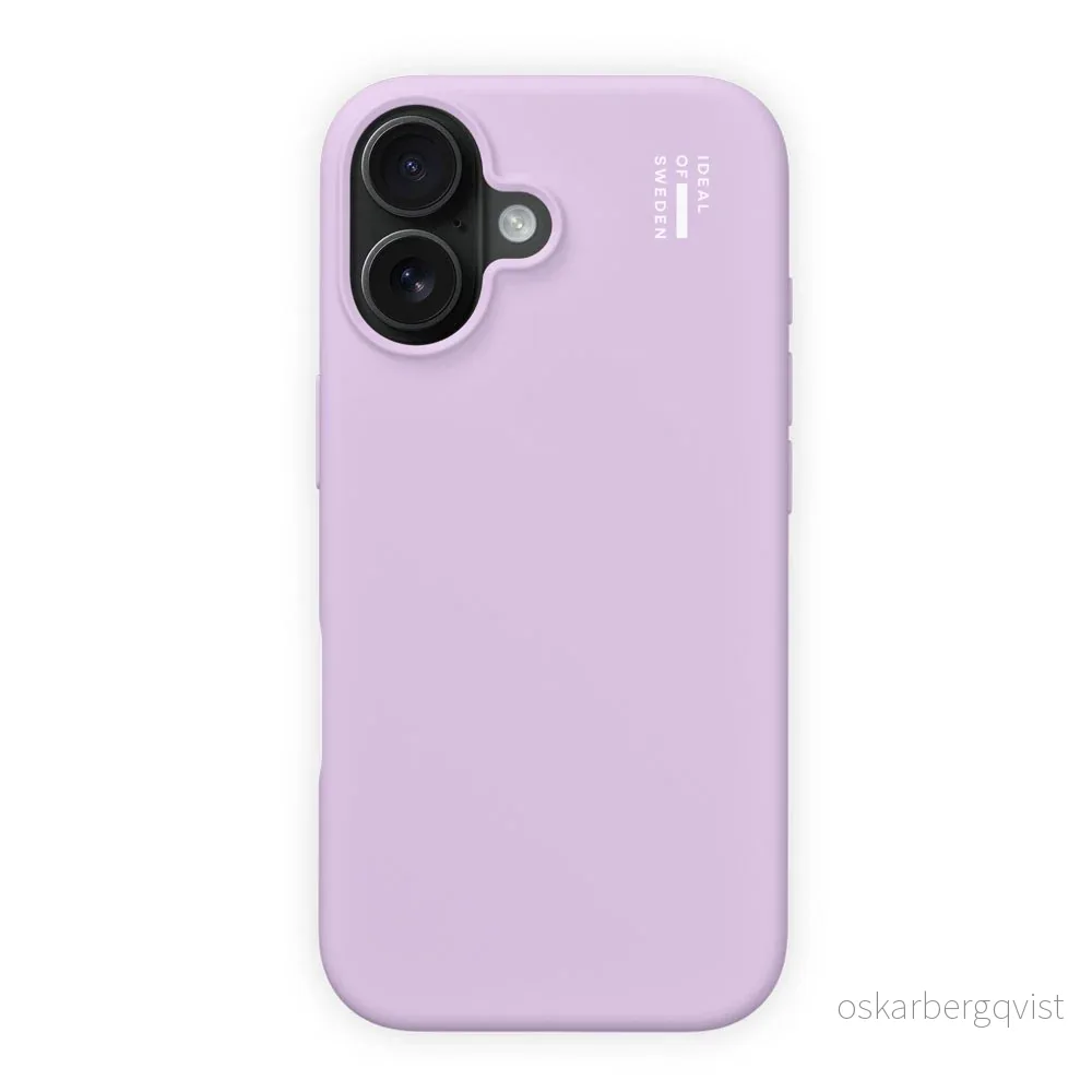 iPhone 16 iDeal Of Sweden Silicone Deksel - Lavender Milk v:1250053