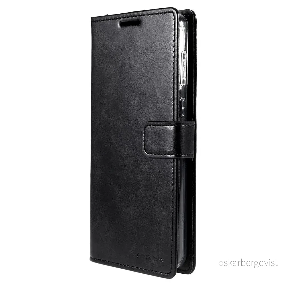 GOOSPERY Blue Moon Samsung Galaxy A73 (5G) Skinndeksel m. Lommebok – S v:9107066