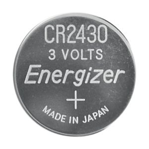 Energizer Lithium knappecellebatteri CR2430 | 3 V DC | 320 mAh | 2-Blister | Sølv v:3586122 Energizer Lithium knappecellebatteri CR2430 | 3 V DC | 320 mAh | 2-Blister | Sølv v:3586122