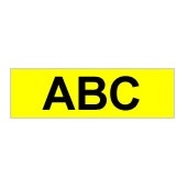 Brother Gloss Laminated Labelling Tape – 6mm, Black/Yellow etikett-tejp TX v:5079539 Brother Gloss Laminated Labelling Tape – 6mm, Black/Yellow etikett-tejp TX v:5079539