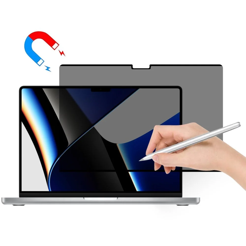 MacBook Pro 14 M5/M4/M3/M2/M1 (2026-2021) Magnetisk Privacy Skjermbesk v:3506821 MacBook Pro 14 M5/M4/M3/M2/M1 (2026-2021) Magnetisk Privacy Skjermbesk v:3506821