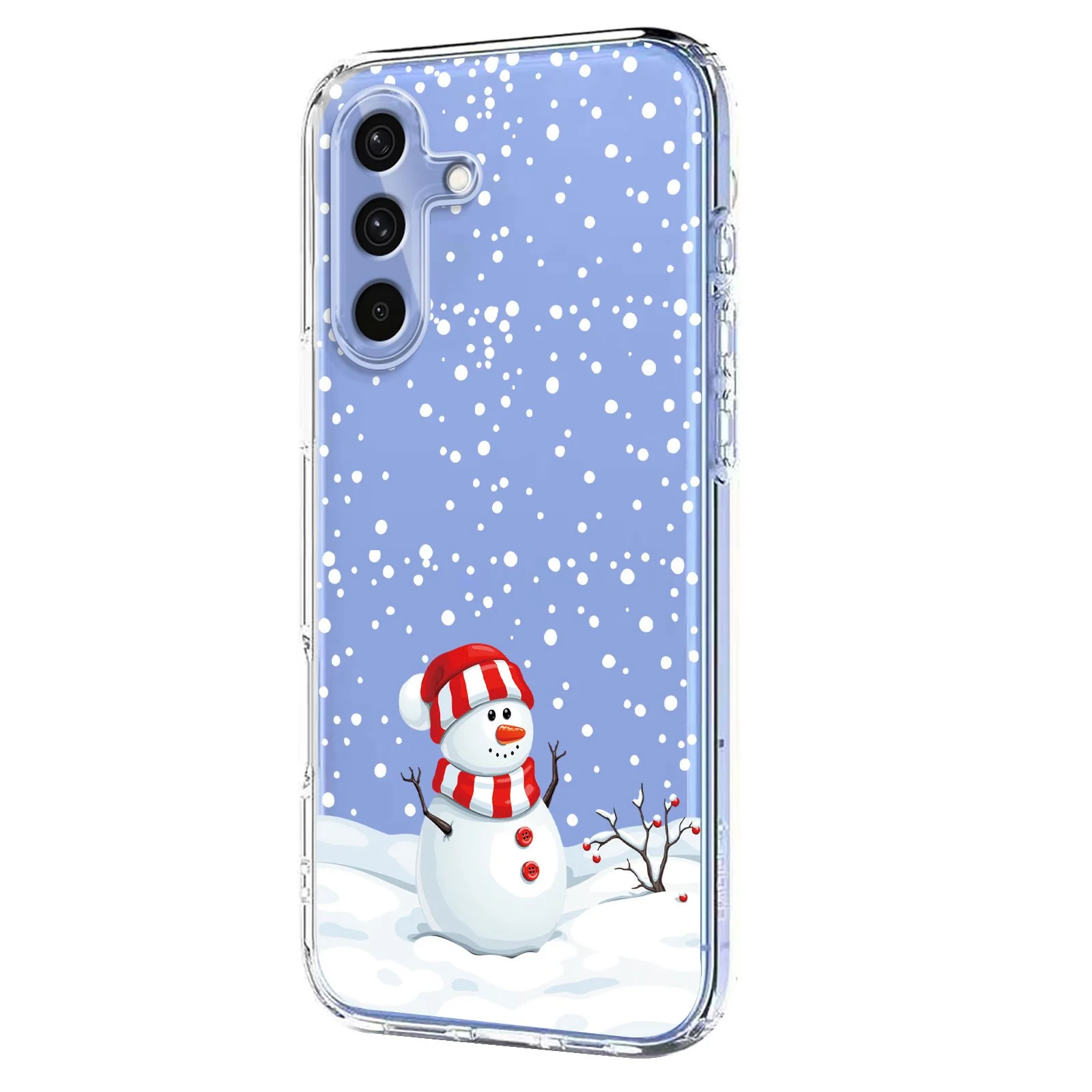EIDERWOOD Samsung Galaxy A56 (5G) Fleksibelt Plast Juledeksel med Moti v:3386062