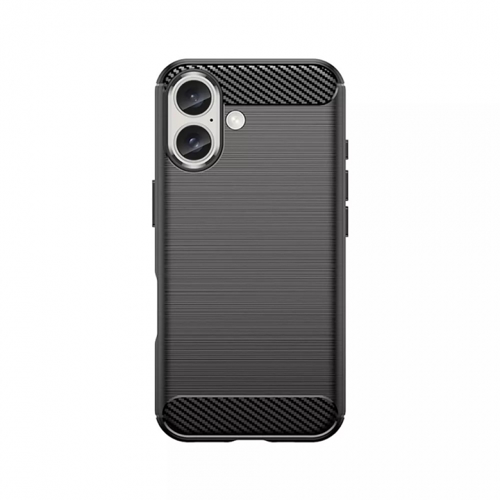 TPU-etui til iPhone 16, svart v:7109508