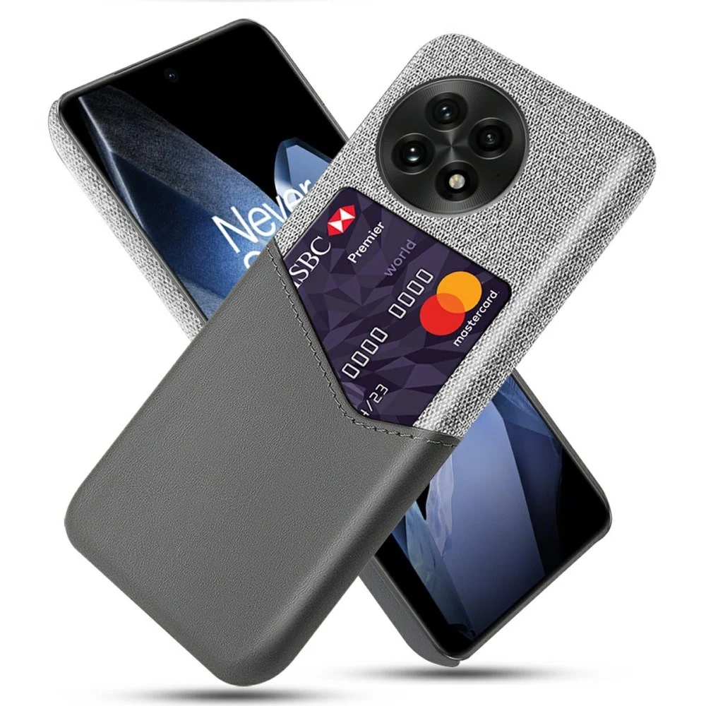 EIDERWOOD – OnePlus Deksel i Kunstlær med Kortlomme – Grå v:2137409 EIDERWOOD – OnePlus Deksel i Kunstlær med Kortlomme – Grå v:2137409