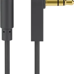 Goobay 3,5 mm hann – 90° 3,5 mm hann-lydkabel, 1 m v:6959719
