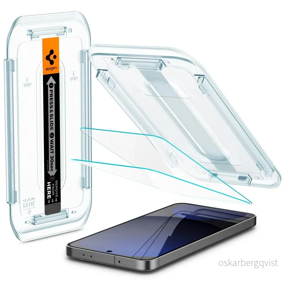 Samsung Galaxy S24 FE / A56 (5G) Spigen EZ Fit Glas.tR Skjermbeskytter v:1212013 Samsung Galaxy S24 FE / A56 (5G) Spigen EZ Fit Glas.tR Skjermbeskytter v:1212013
