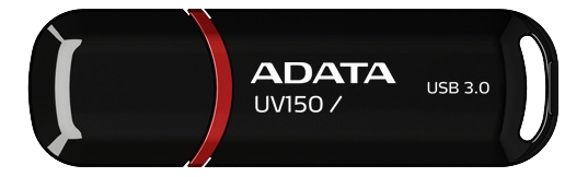 ADATA UV150 USB-minnepinne, 64 GB, USB 3.0, svart v:3238842