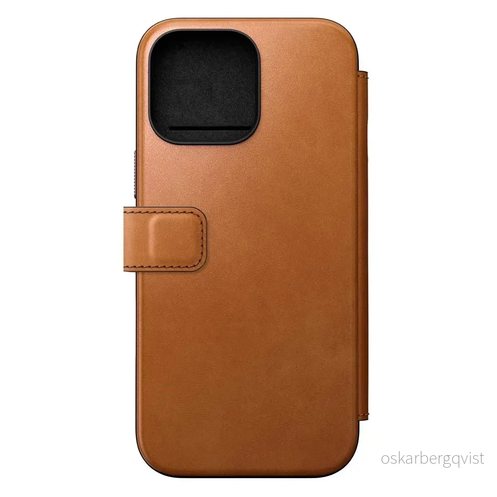 iPhone 16 Pro Max Nomad Modern Leather Folio Deksel – MagSafe Kompatib v:1420387 iPhone 16 Pro Max Nomad Modern Leather Folio Deksel – MagSafe Kompatib v:1420387