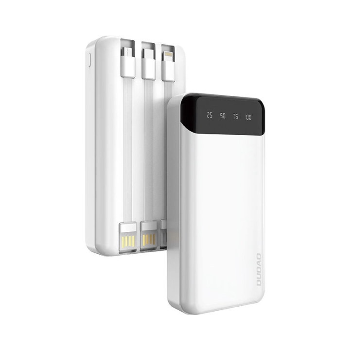Dudao Powerbank Dudao K6 Pro+ 20000 mAh White-Black v:7083103