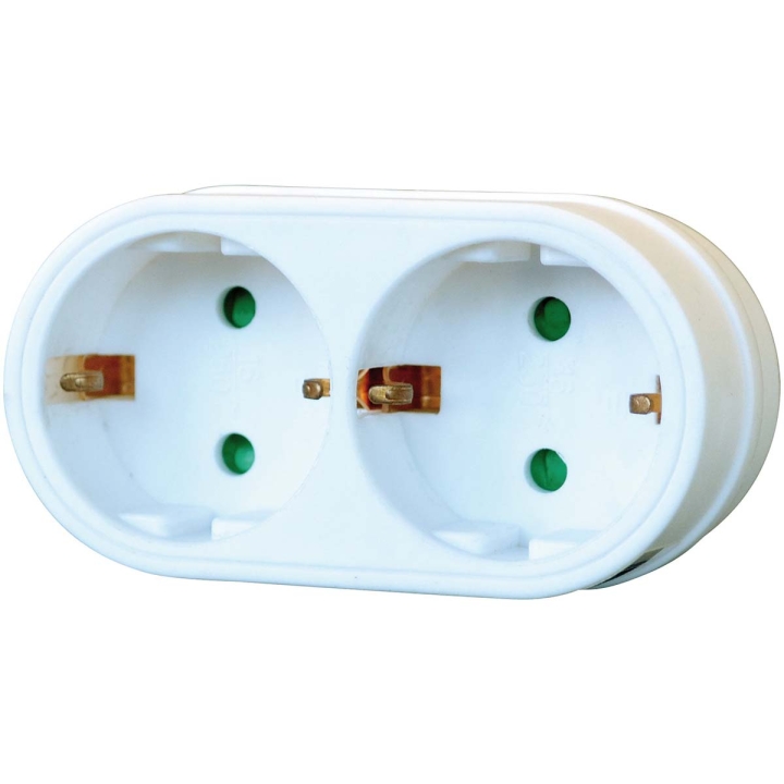 Brennenstuhl Jordet adapterplugg 2 v:9163755 Brennenstuhl Jordet adapterplugg 2 v:9163755