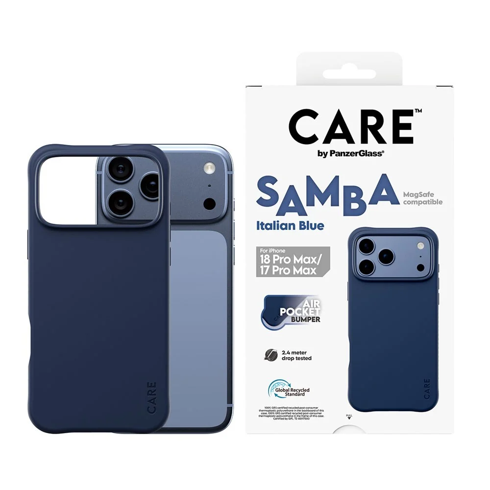 iPhone 18 Pro Max / 17 Pro Max CARE by PanzerGlass Fashionable Samba D v:3128310 iPhone 18 Pro Max / 17 Pro Max CARE by PanzerGlass Fashionable Samba D v:3128310