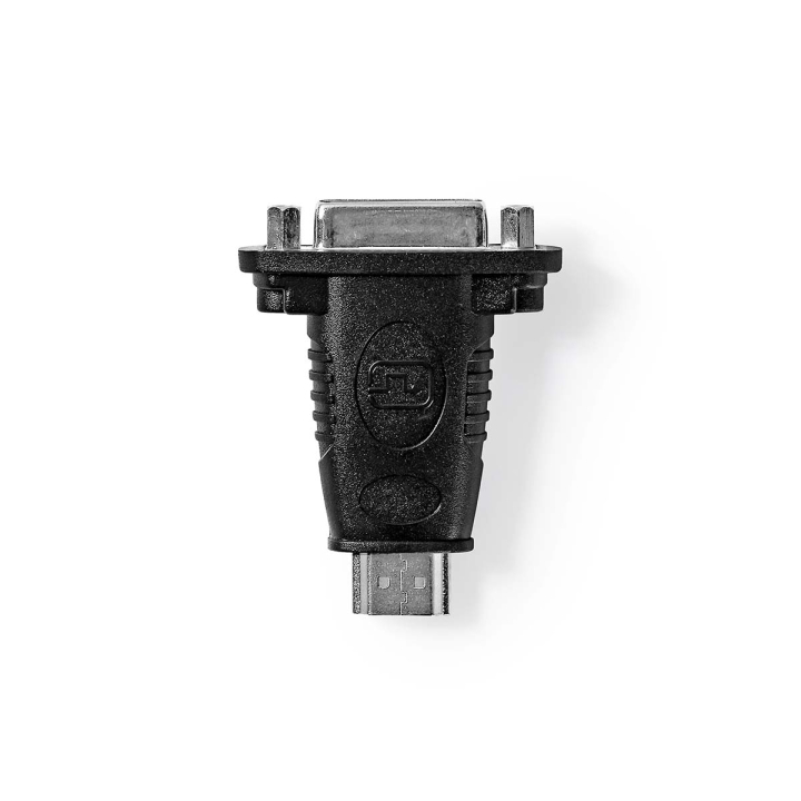 Nedis HDMI™ Adapter | HDMI ™ -kontakt | DVI-D 24+1-Pins Hun | Gull belagt | Rett | ABS | Sort | 1 stk. | Boks v:5532030 Nedis HDMI™ Adapter | HDMI ™ -kontakt | DVI-D 24+1-Pins Hun | Gull belagt | Rett | ABS | Sort | 1 stk. | Boks v:5532030