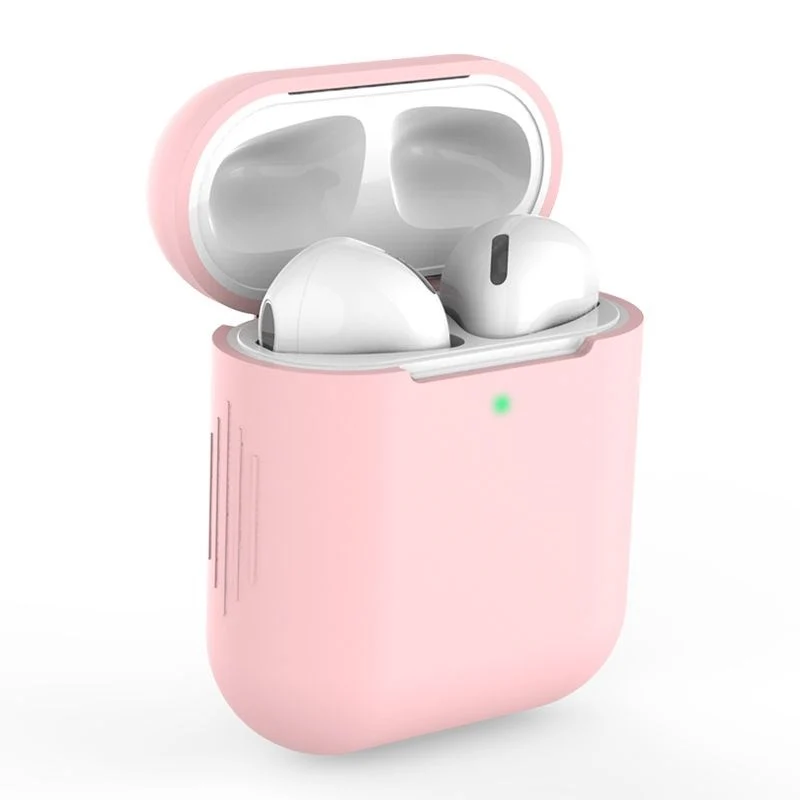 Apple AirPods (1 & 2. gen.) Tech-Protect Icon Silikon Deksel – Rosa v:5584211 Apple AirPods (1 & 2. gen.) Tech-Protect Icon Silikon Deksel – Rosa v:5584211