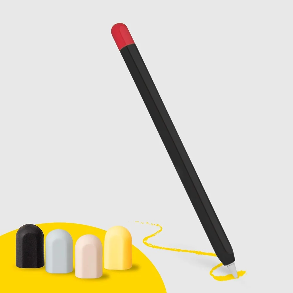 doodroo Apple Pencil 1 & 2nd Gen. Silikontrekk med 5 Fargerike ender – v:1285765 doodroo Apple Pencil 1 & 2nd Gen. Silikontrekk med 5 Fargerike ender – v:1285765