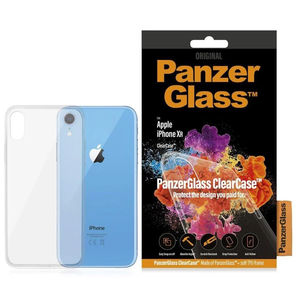 iPhone XR PanzerGlass ClearCase Deksel – Gjennomsiktig v:2889536 iPhone XR PanzerGlass ClearCase Deksel – Gjennomsiktig v:2889536