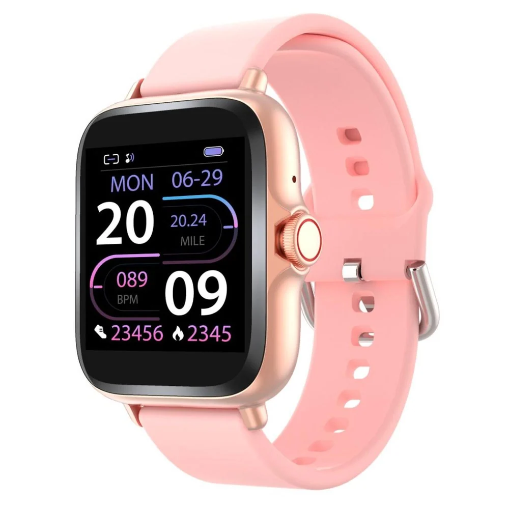 Denver SWC-156ROMK2 Bluetooth Smartklokke – Rosa v:6421260 Denver SWC-156ROMK2 Bluetooth Smartklokke – Rosa v:6421260