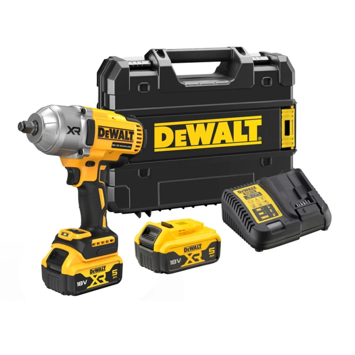 DeWALT 18V XR DCF900P2T-QW 1/2 mutterdragare 2x5Ah v:1866713