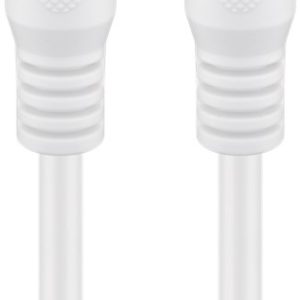 Goobay Antennekabel (klasse A, >85 dB), dobbeltskjermet koaksialplugg > koaksialplugg (helskjermet), 5 m v:9163093 Goobay Antennekabel (klasse A, >85 dB), dobbeltskjermet koaksialplugg > koaksialplugg (helskjermet), 5 m v:9163093