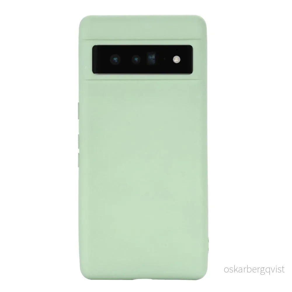 Google Pixel 7 Liquid Silikon Deksel med Stropp - Grønn v:5944435