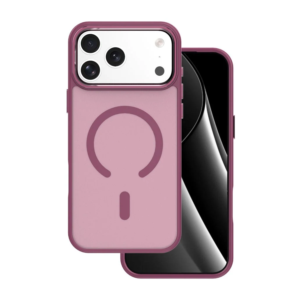 iPhone 17 TFO Frozen Hybrid Deksel – MagSafe Kompatibel – Rød v:3595252 iPhone 17 TFO Frozen Hybrid Deksel – MagSafe Kompatibel – Rød v:3595252