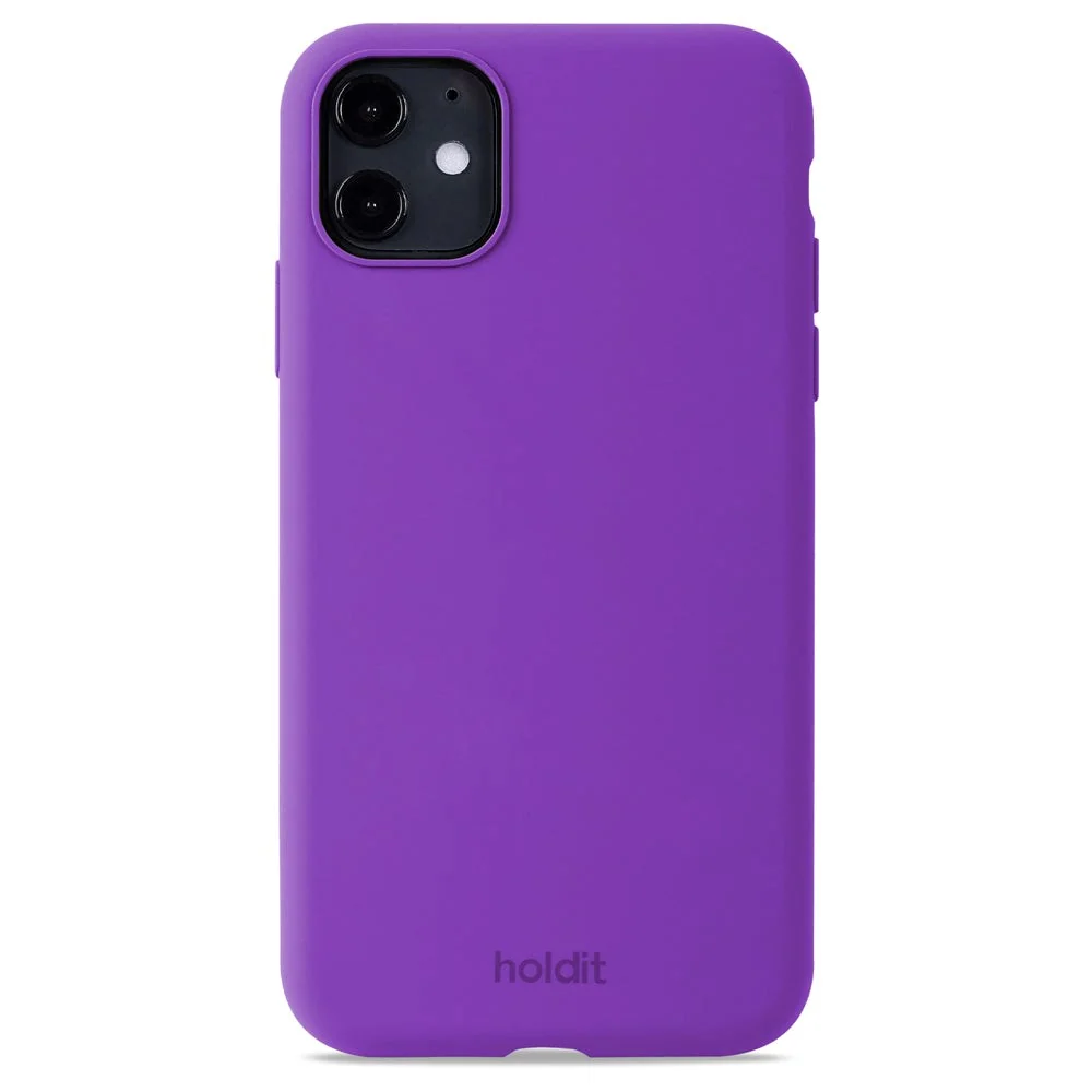 Holdit iPhone 11 Soft Touch Silikon Deksel – Bright Purple v:6653670 Holdit iPhone 11 Soft Touch Silikon Deksel – Bright Purple v:6653670