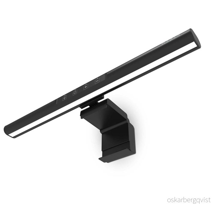 Nedis Skjermlysbjelke | 40 cm | Dimbar | LED | Berøringskontroll | ABS / Aluminium v:6389255
