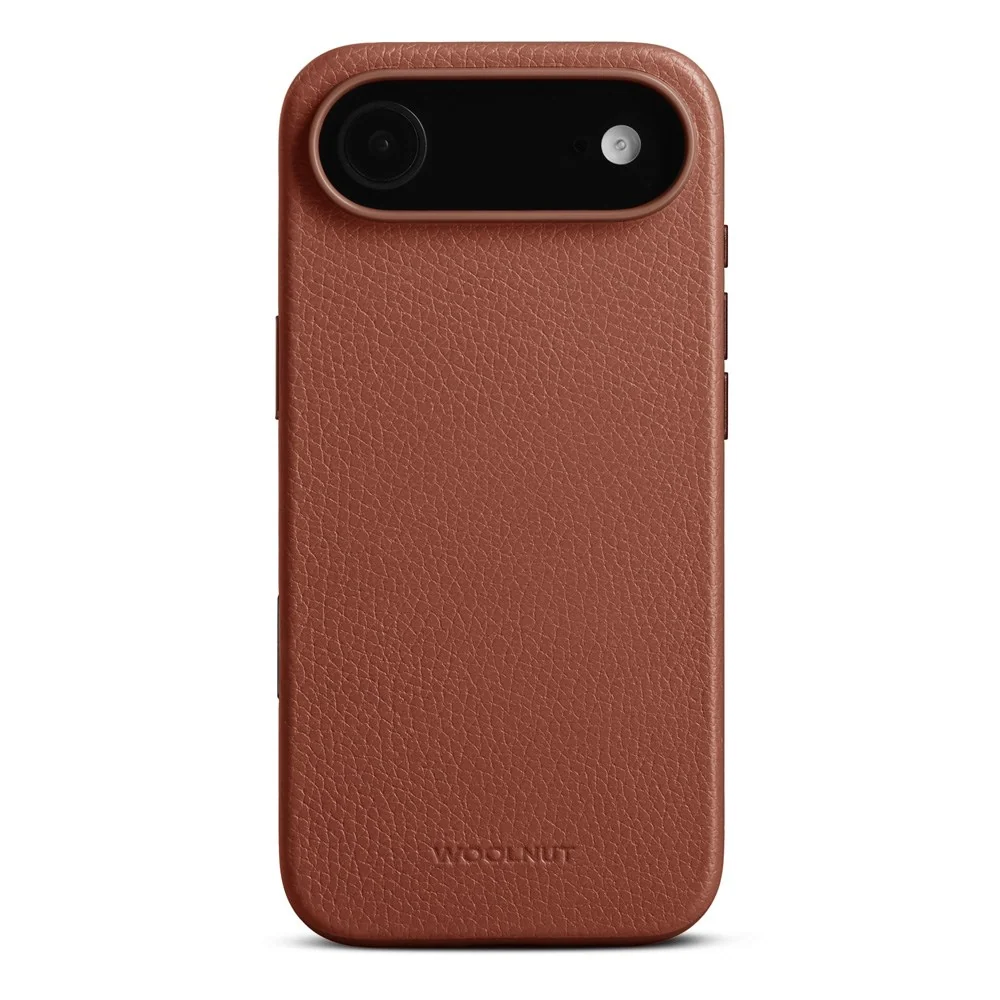 WOOLNUT iPhone Air Ekte Skinn Deksel – MagSafe Kompatibel – Brun v:2989617 WOOLNUT iPhone Air Ekte Skinn Deksel – MagSafe Kompatibel – Brun v:2989617