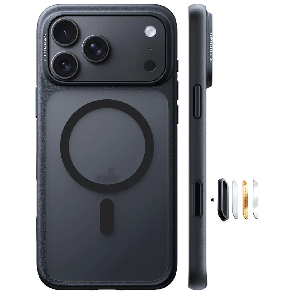 iPhone 18 Pro / 17 Pro TORRAS Guardian Mag Deksel – MagSafe Kompatibel v:1676089