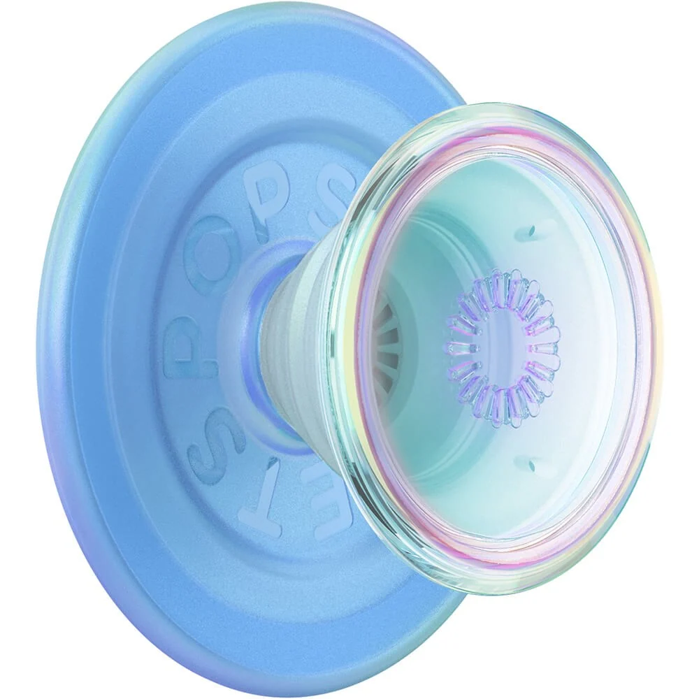 POPSOCKETS PopGrip Opalescent Blue Translucent MagSafe – Stativ og Gre v:261510 POPSOCKETS PopGrip Opalescent Blue Translucent MagSafe – Stativ og Gre v:261510