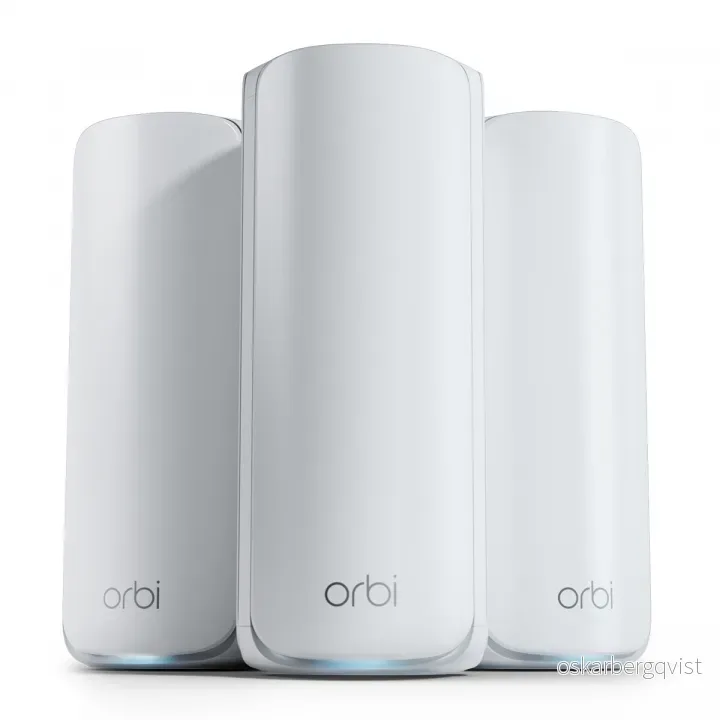 Netgear Orbi 770 Series Tri-Band WiFi 7 Mesh 3-Pack Netgear v:1302135 Netgear Orbi 770 Series Tri-Band WiFi 7 Mesh 3-Pack Netgear v:1302135