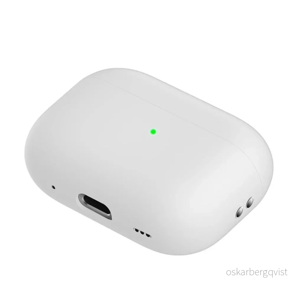 Apple AirPods Pro (2. Gen.) Silikon Deksel – Hvit v:5455222 Apple AirPods Pro (2. Gen.) Silikon Deksel – Hvit v:5455222