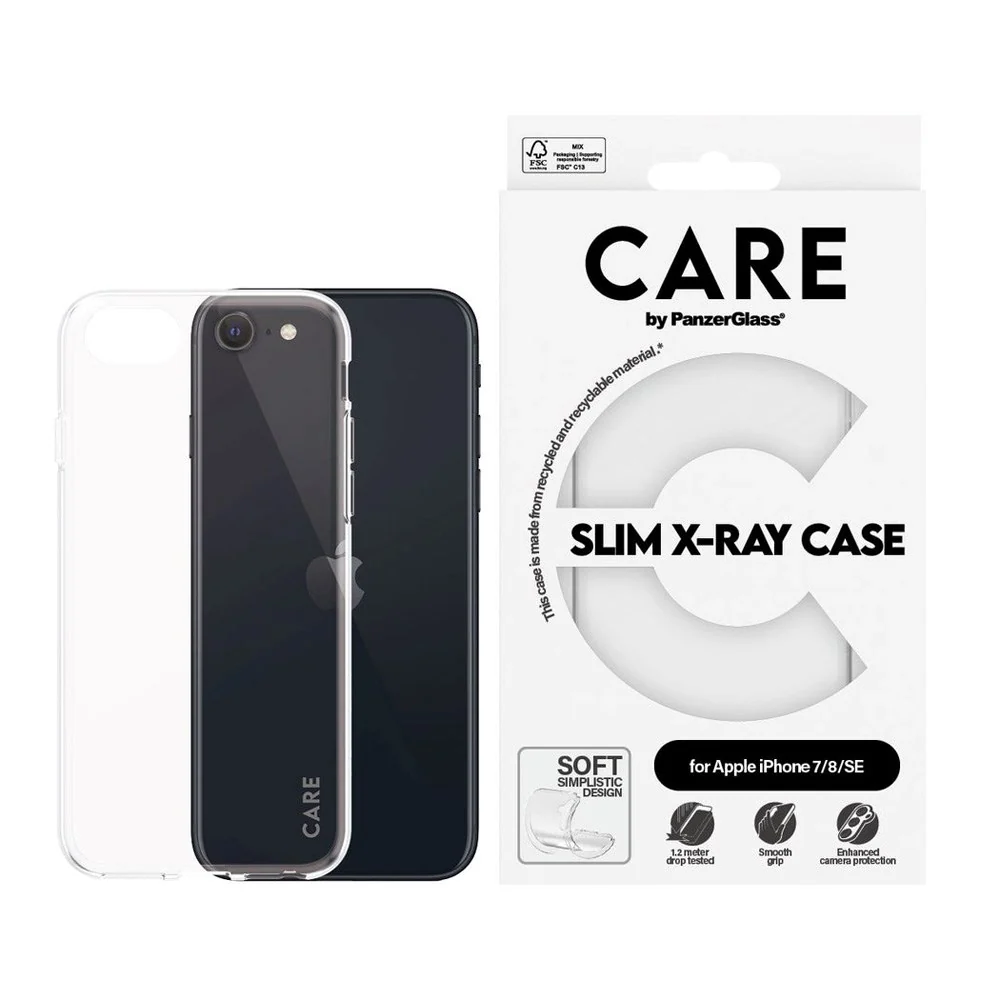CARE by PanzerGlass iPhone SE (2020 / 2022) / 7 / 8 FASHION X-Ray Soft v:9622338