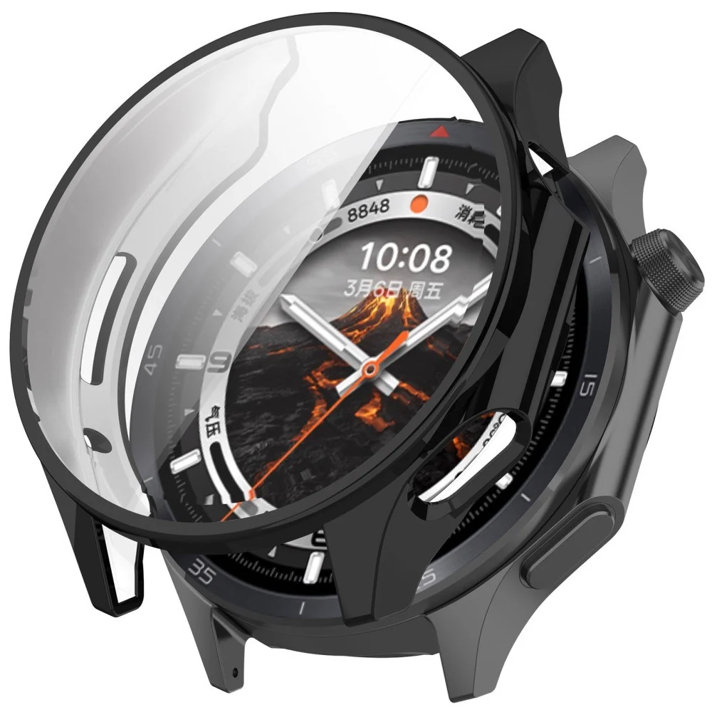 OnePlus Watch 3 Plast Deksel m. Skjermbeskytter – Svart v:912921