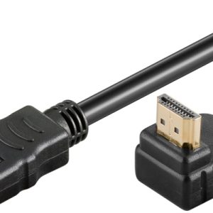 Goobay Høyhastighets HDMI™-kabel 90° med Ethernet HDMI™-kontakt (type A) > HDMI™-kontakt (type A), 5 m v:3131680 Goobay Høyhastighets HDMI™-kabel 90° med Ethernet HDMI™-kontakt (type A) > HDMI™-kontakt (type A), 5 m v:3131680