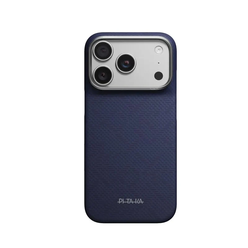 iPhone 18 Pro / 17 Pro Pitaka Edge Deksel - MagSafe Kompatibel - Sapph v:6989574