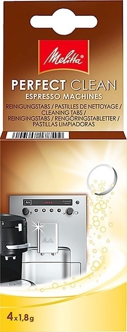 Melitta Rengjøring av espressomaskiner, 4-pakning v:2615087