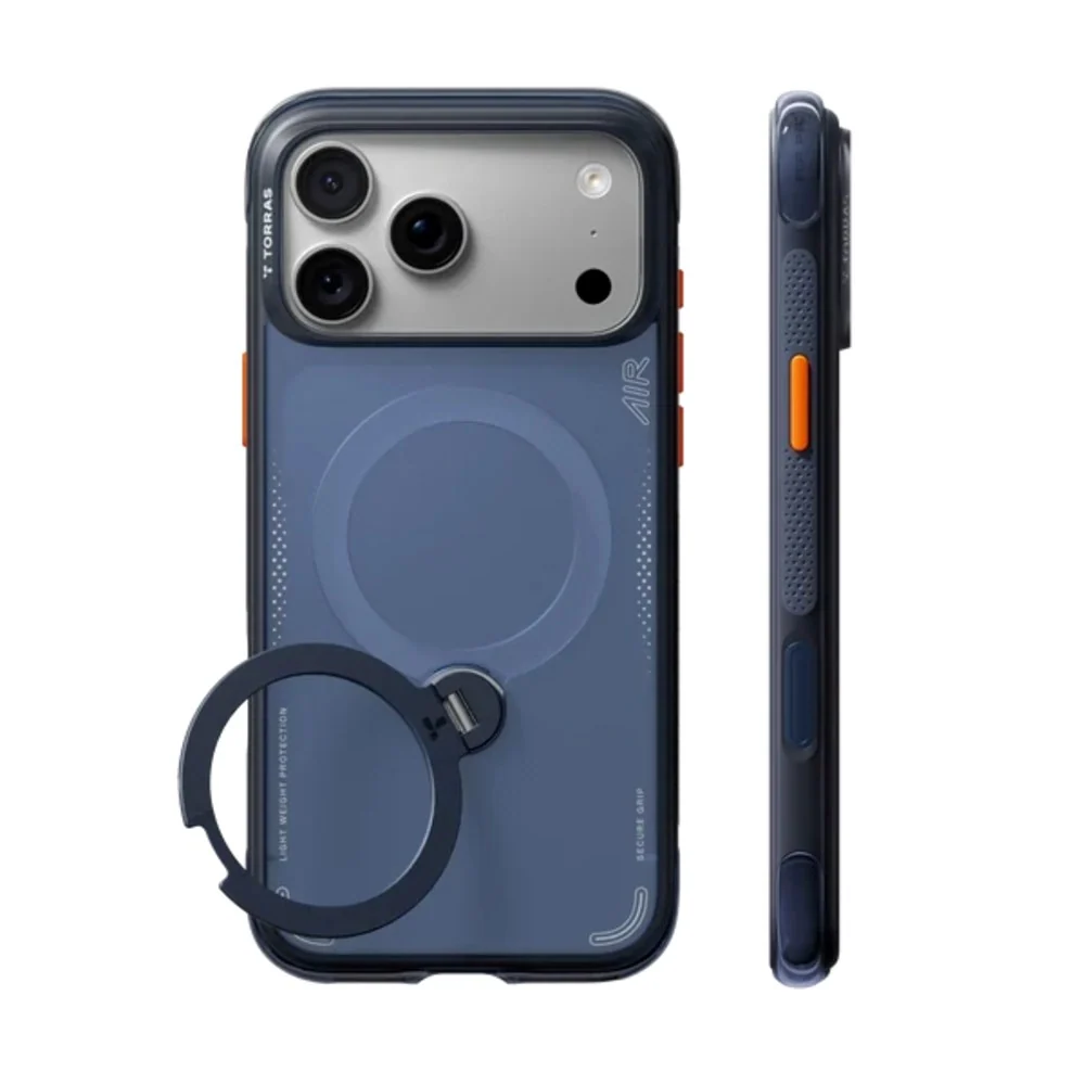 iPhone 18 Pro / 17 Pro TORRAS Ostand Q3 Air Deksel – MagSafe Kompatibe v:4309069 iPhone 18 Pro / 17 Pro TORRAS Ostand Q3 Air Deksel – MagSafe Kompatibe v:4309069