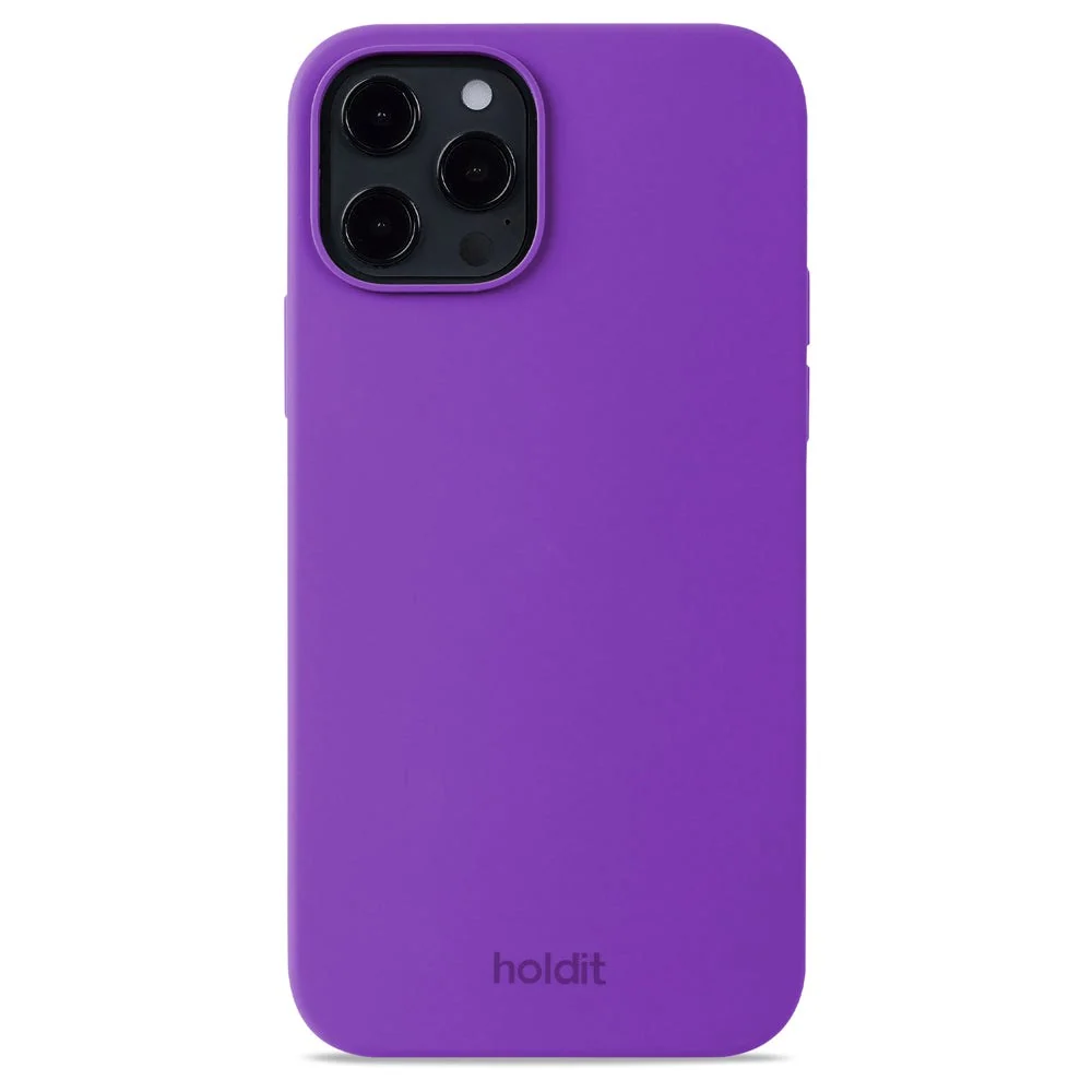 Holdit iPhone 12 / 12 Pro Soft Touch Silikon Deksel – Bright Purple v:1870737 Holdit iPhone 12 / 12 Pro Soft Touch Silikon Deksel – Bright Purple v:1870737