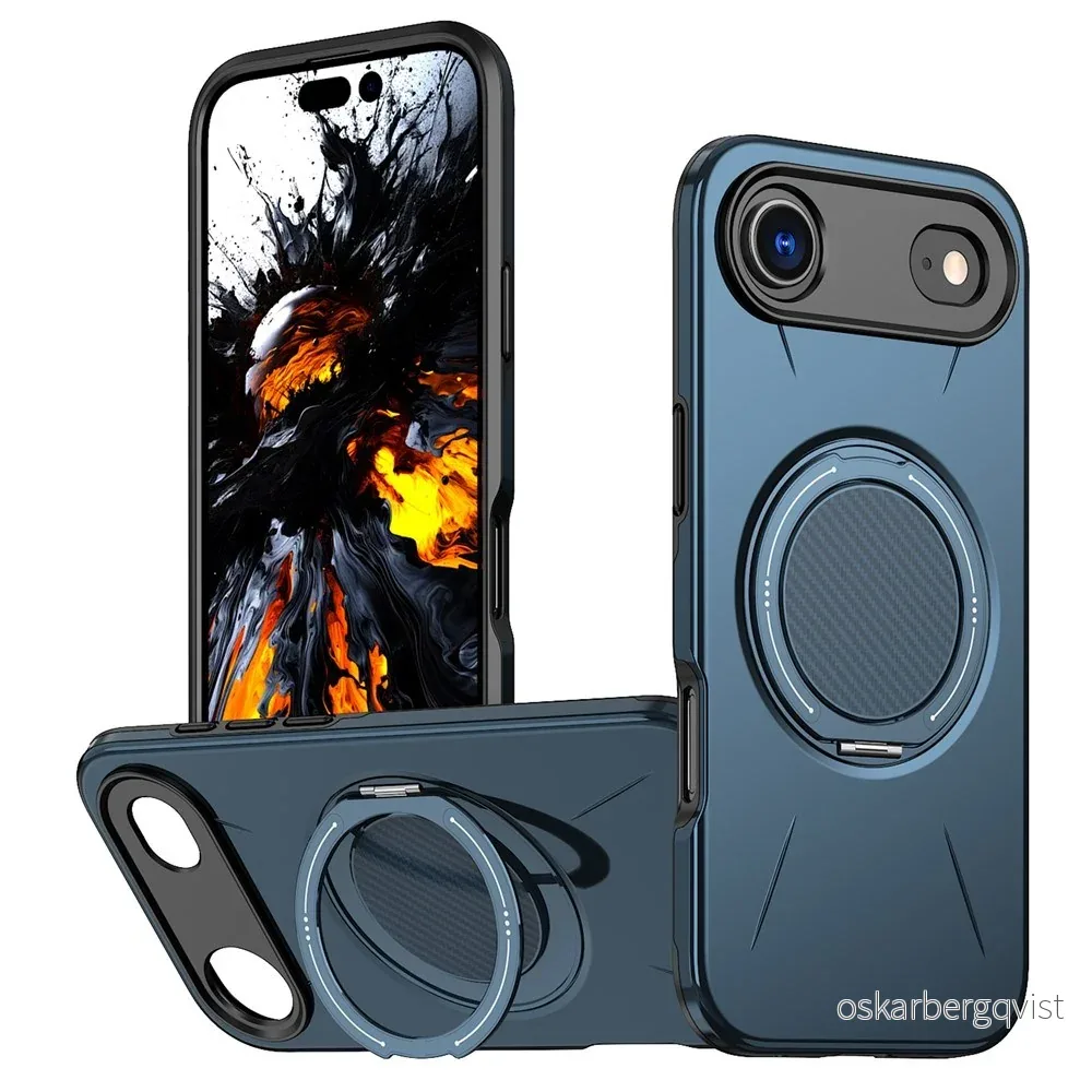 EIDERWOOD iPhone Air Deksel med Roterende Kickstand – Blå v:4147081 EIDERWOOD iPhone Air Deksel med Roterende Kickstand – Blå v:4147081