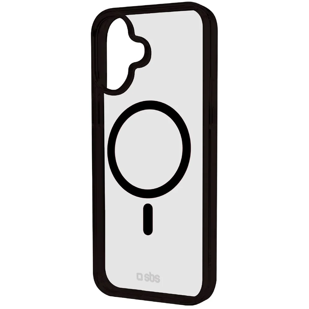 SBS iPhone 16 Plus Mag Frame Deksel – MagSafe Kompatibel – Gjennomsikt v:4580807 SBS iPhone 16 Plus Mag Frame Deksel – MagSafe Kompatibel – Gjennomsikt v:4580807