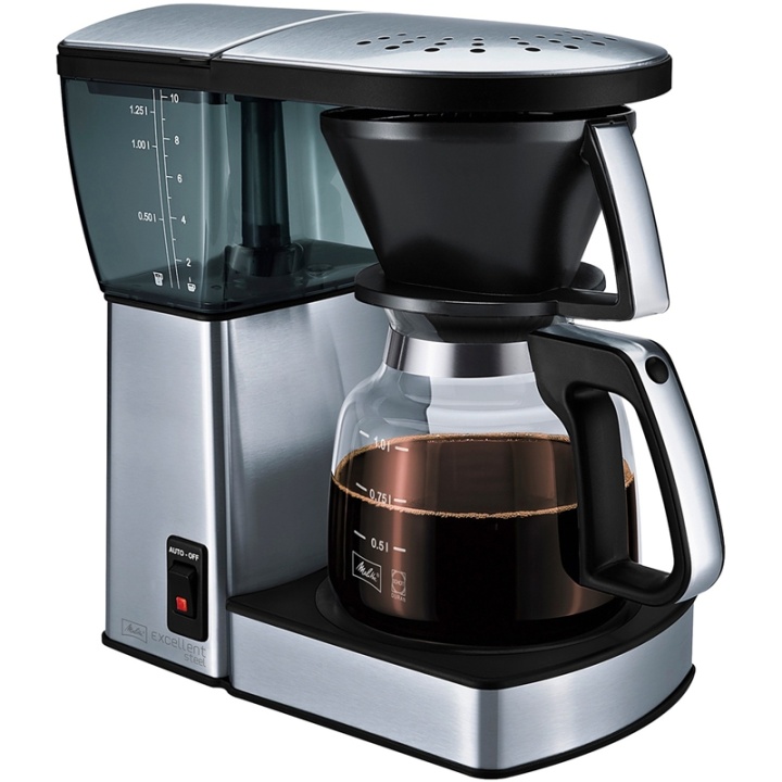 Melitta Excellent 4.0 kaffetrakter i stål v:3297441