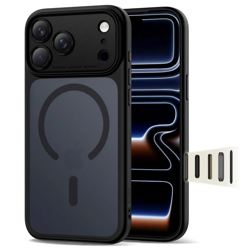 iPhone 17 Pro Max Tech-Protect Magpeak Deksel - MagSafe Kompatibel - M v:1898985