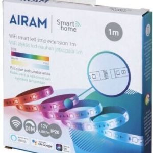 Airam SmartHome Strip LED-stripeforlenger, 1m, 12 V, RGBW, Wifi v:6251643 Airam SmartHome Strip LED-stripeforlenger, 1m, 12 V, RGBW, Wifi v:6251643