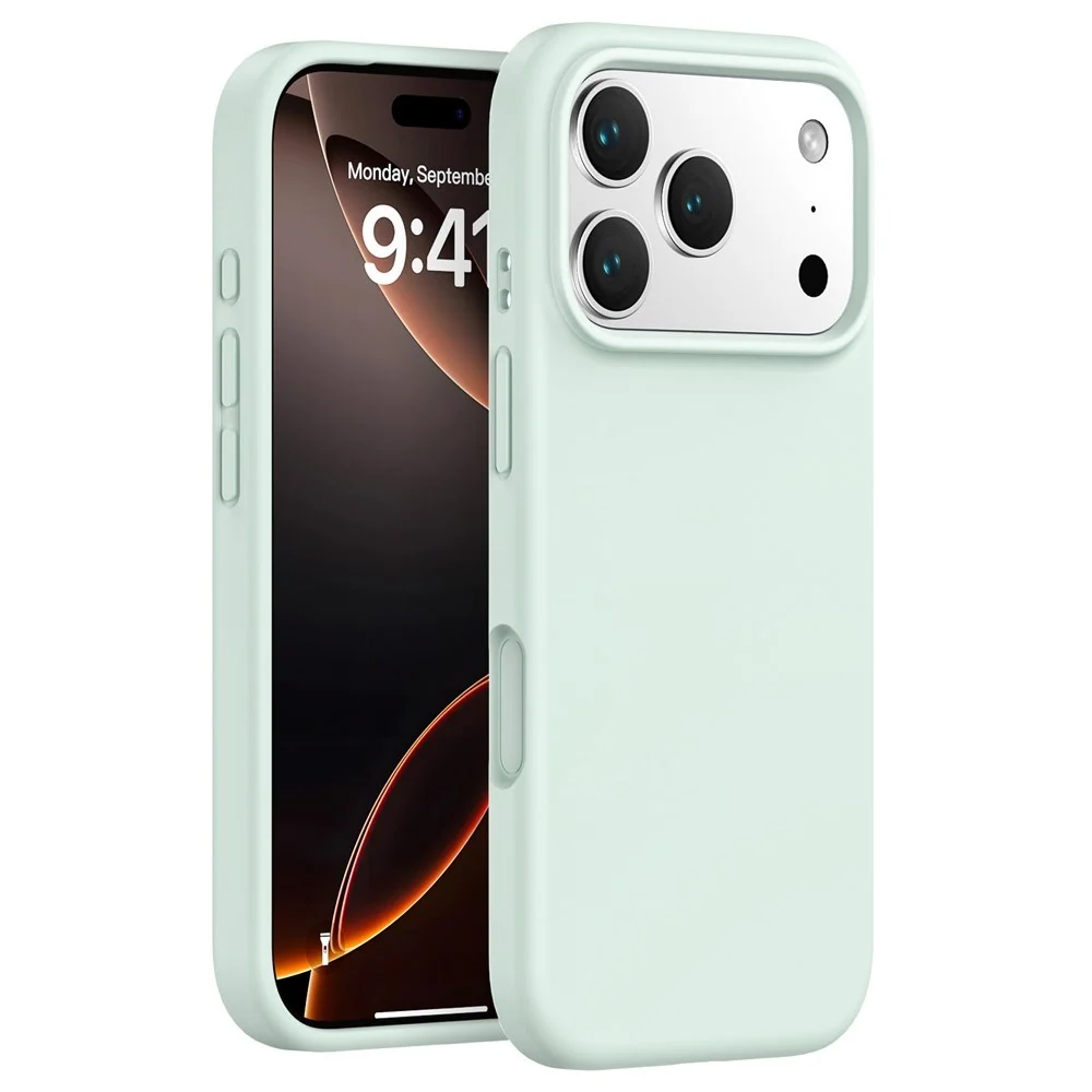 iPhone 18 Pro Max / 17 Pro Max EIDERWOOD Silikondeksel - Mintgrønn v:6583455