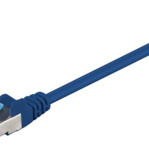 Goobay Kretskabel CAT 6A, S/FTP (PiMF), blå, 7,5 m kobberleder (CU), halogenfri kabelmantel (LSZH) v:9403424 Goobay Kretskabel CAT 6A, S/FTP (PiMF), blå, 7,5 m kobberleder (CU), halogenfri kabelmantel (LSZH) v:9403424