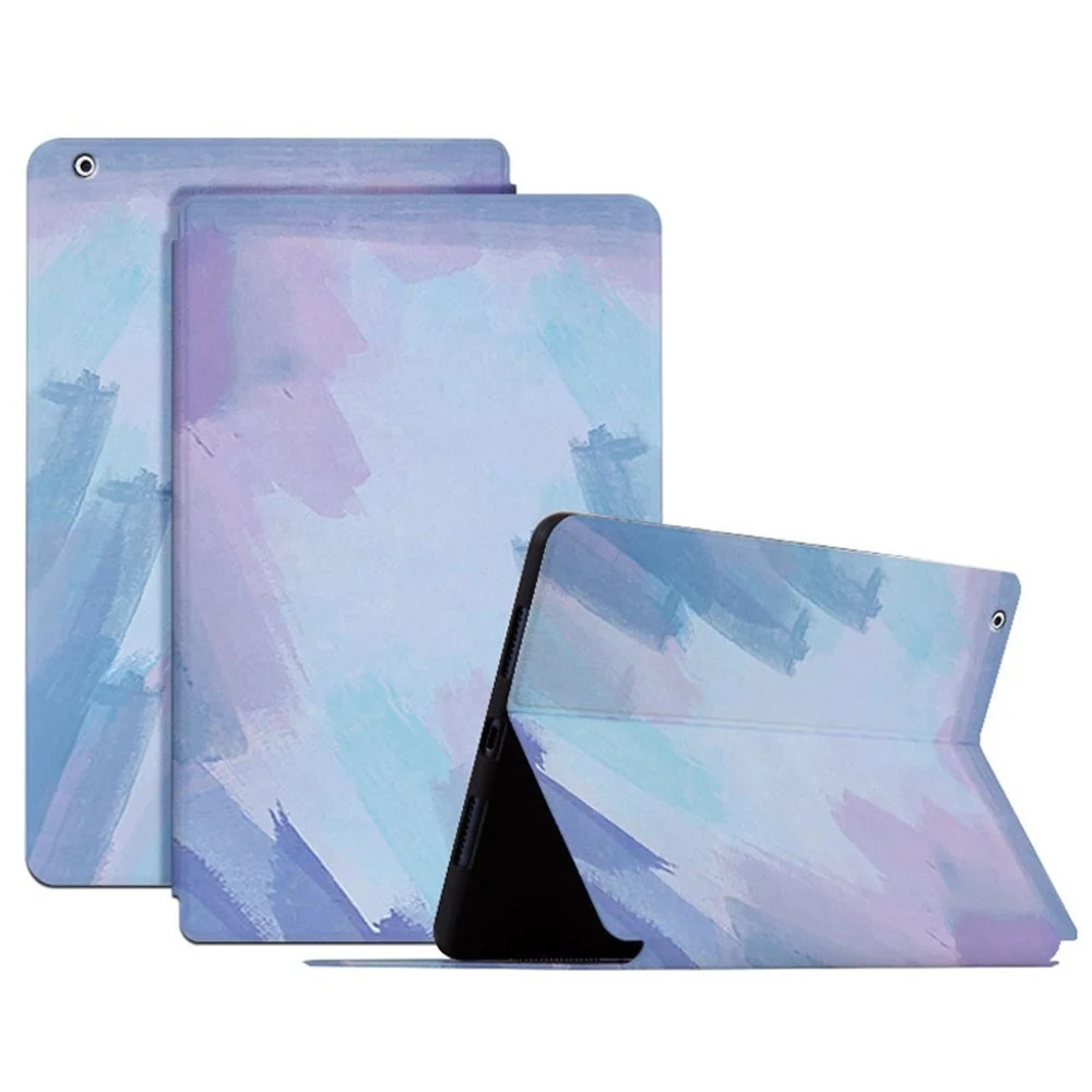 EIDERWOOD iPad 4 / 3 / 2 Kunstskinn Flip Deksel m. Mønster – Blå v:8511158 EIDERWOOD iPad 4 / 3 / 2 Kunstskinn Flip Deksel m. Mønster – Blå v:8511158