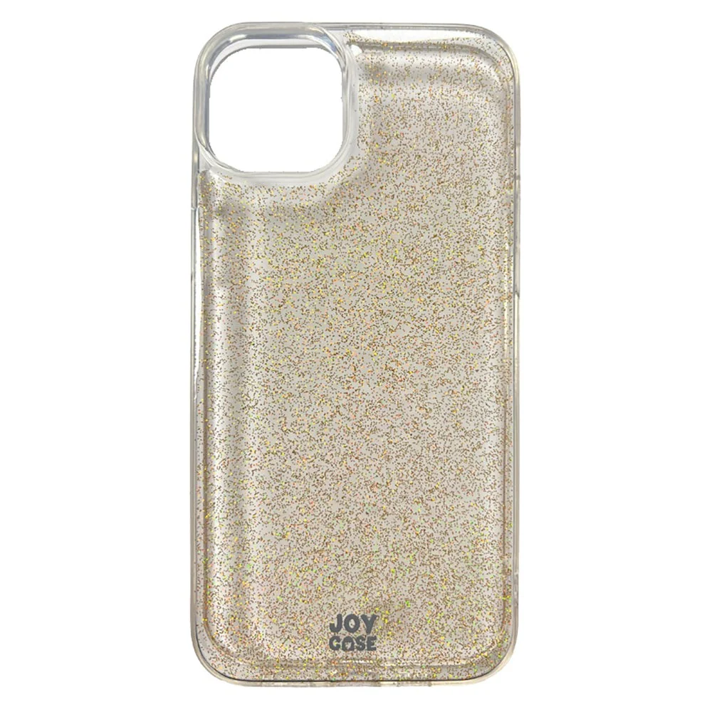 iPhone 15 Plus Joy Deksel Hybrid Glitter Deksel – Gjennomsiktig / Gull v:8830952 iPhone 15 Plus Joy Deksel Hybrid Glitter Deksel – Gjennomsiktig / Gull v:8830952